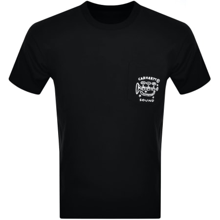 Carhartt WIP Eldon Pocket T Shirt Black | Mainline Menswear